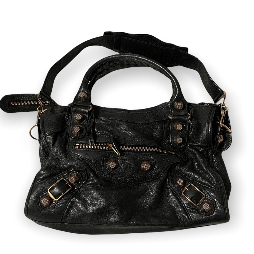 Balenciaga Giant Rose Gold City Bag